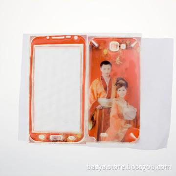 Heat transfer Dye phone case with adhesive injection for Note2(7100)